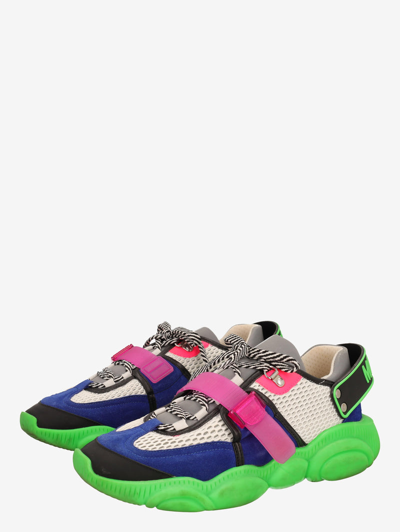Moschino Multicoloured Teddy Sneakers WCV250874.01  Moschino 