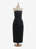 Genny Silk And Lace Dress With Sequins - 80s