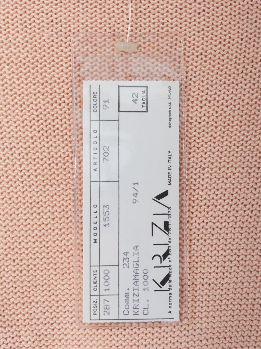 Maglia Krizia con Ricami Astratti