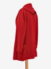 Mondrian Red Cardigan