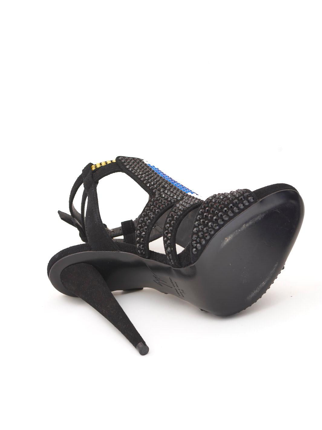 Giuseppe Zanotti Multi-coloured strass sandal W22090902  Giuseppe Zanotti 