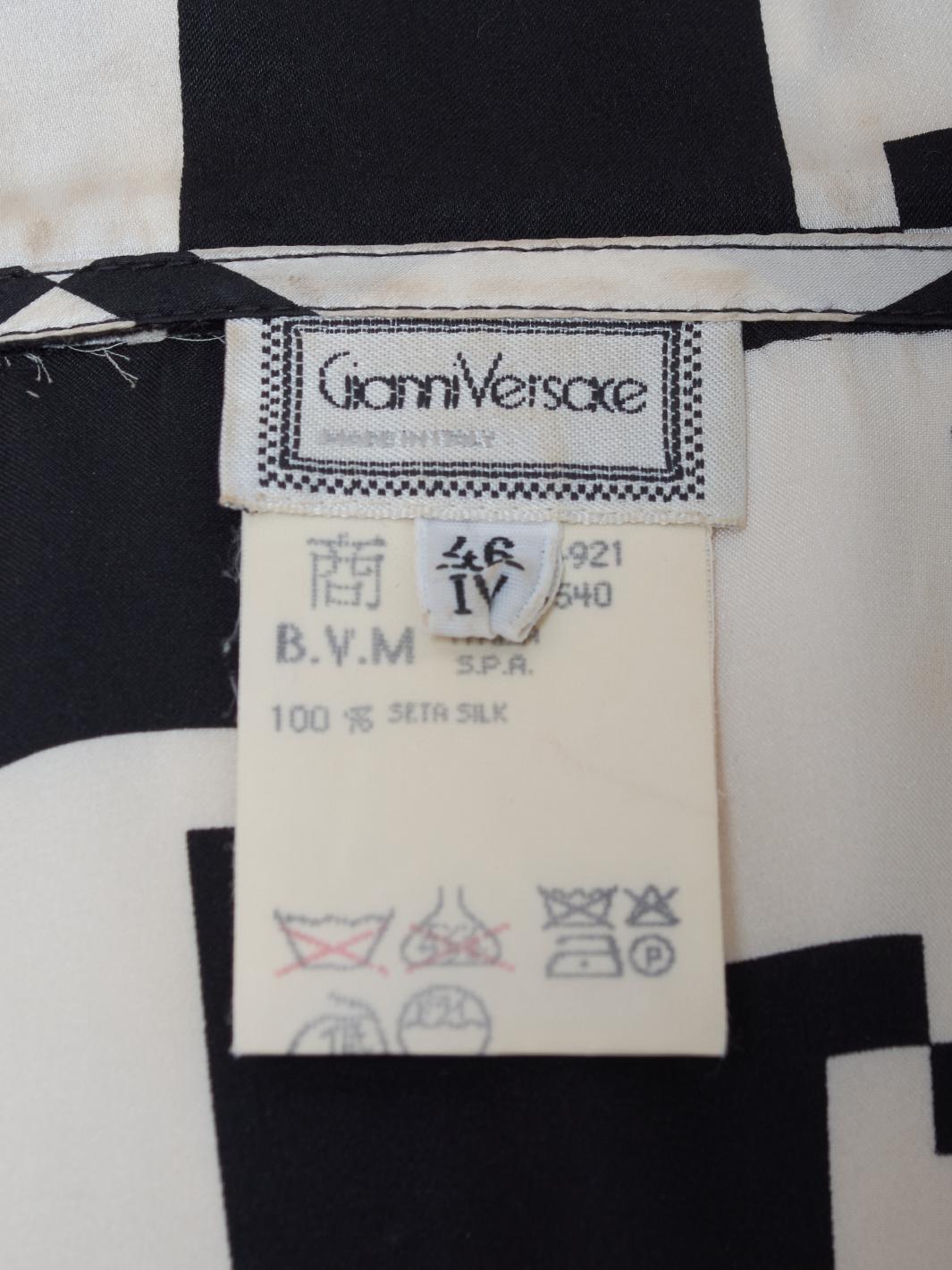 Gianni Versace Houndstooth shirt BR12523.1  Gianni Versace 