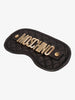 Moschino Sleeping Mask in Black Leather WCV250876  Moschino 