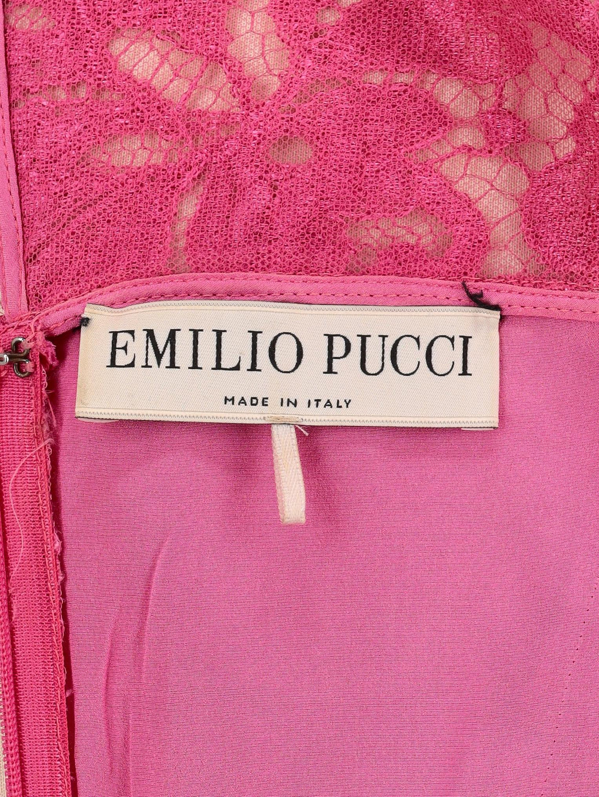 Pucci Pink Lace Dress