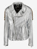 Collini Silver Leather Jacket WCV250886  Collini 