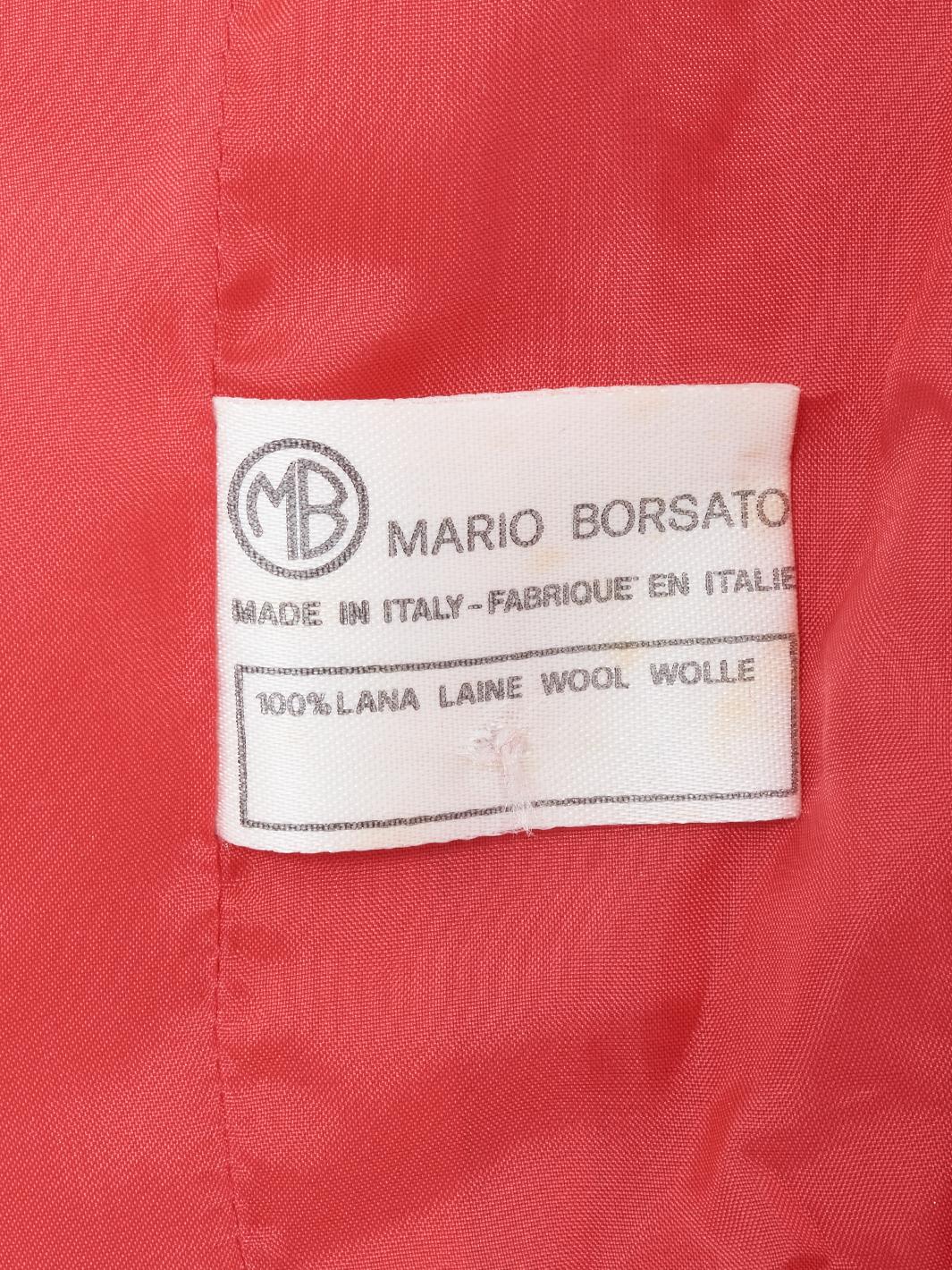 Mario Borsato 羊毛中长连衣裙