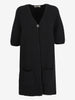 Jil Sander Black Cardigan With Short Sleeves W271125.1  Jil Sander 