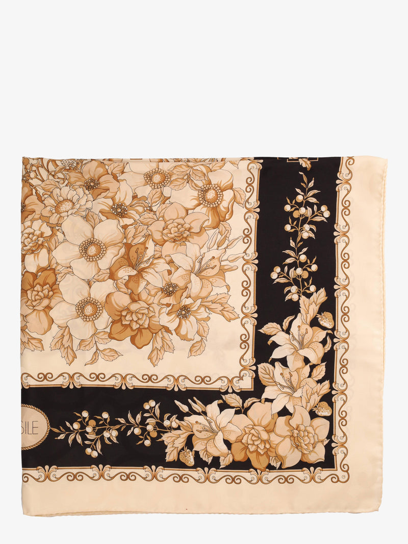 Basile Flowered Print Foulard WCV300625.28  Basile 