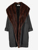 Max Mara Coat with Fur Inserts CVM26.6.69  Max Mara 