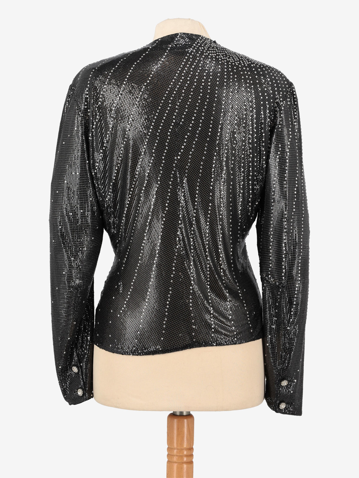 Gianni Versace Couture Metallic Knit Blouse W04032025_25  Gianni Versace 
