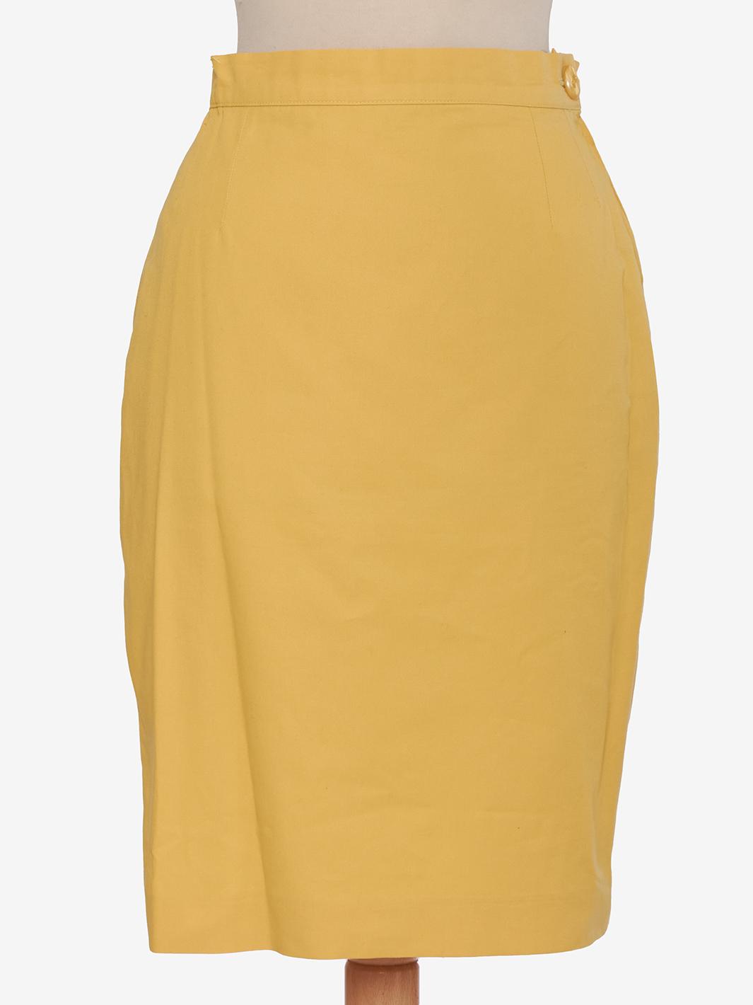 Yellow cotton suit