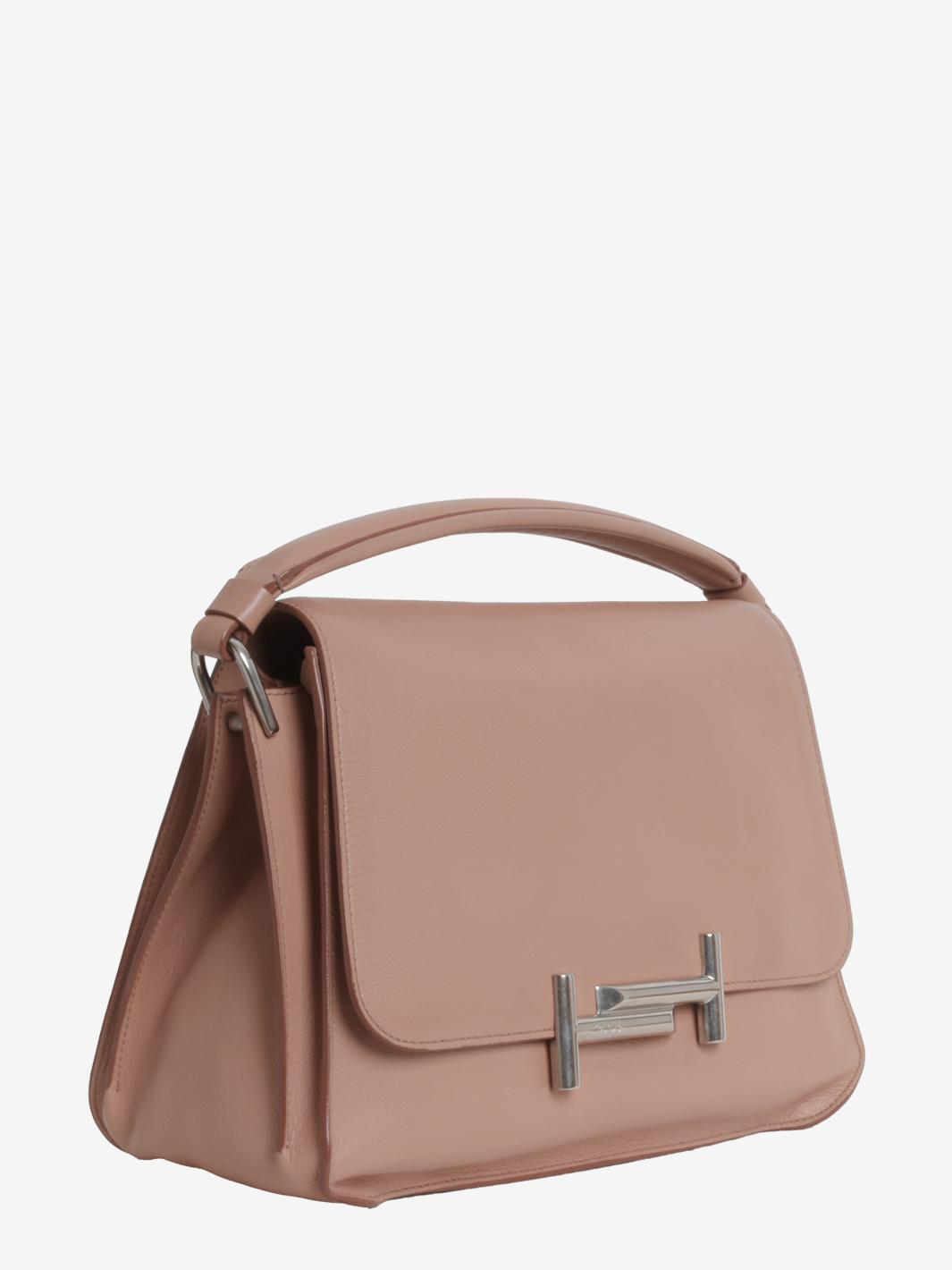Tod's 可调节肩带皮革手提包