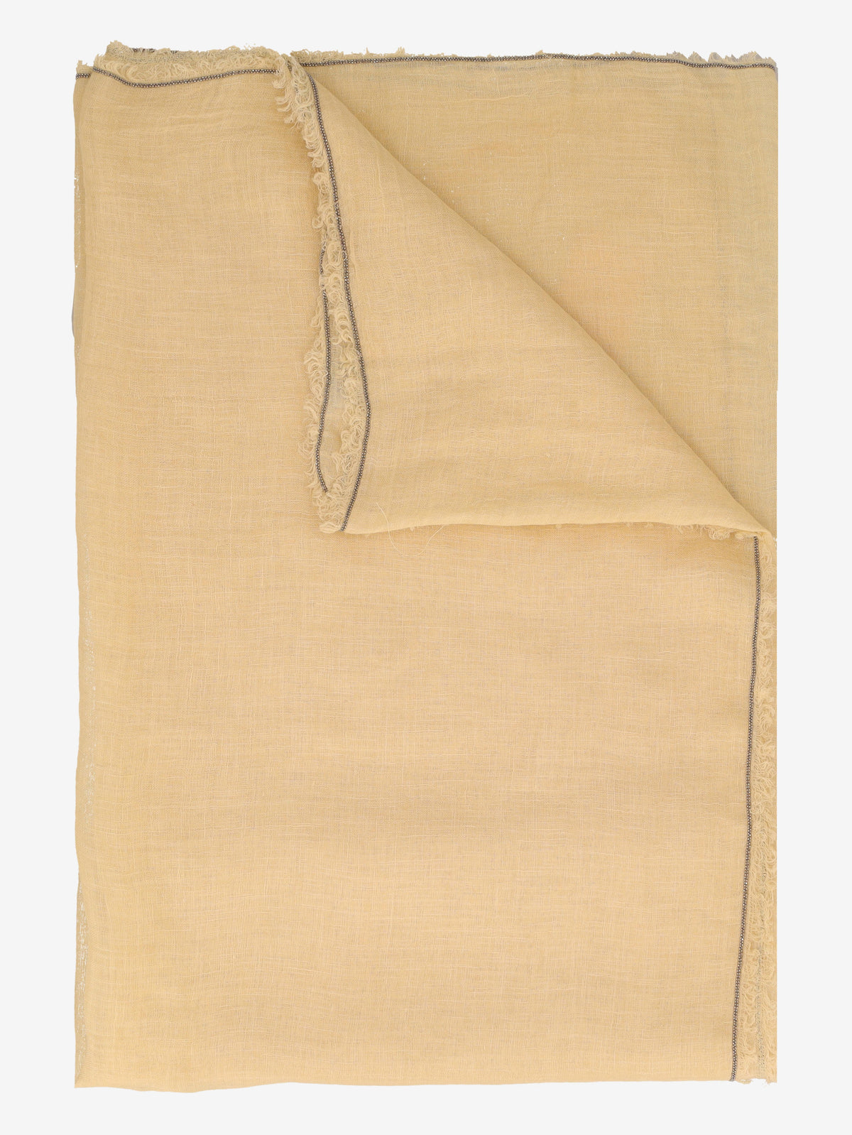 Brunello Cuccinelli Yellow Foulard WCV241010421.14  Brunello Cucinelli 