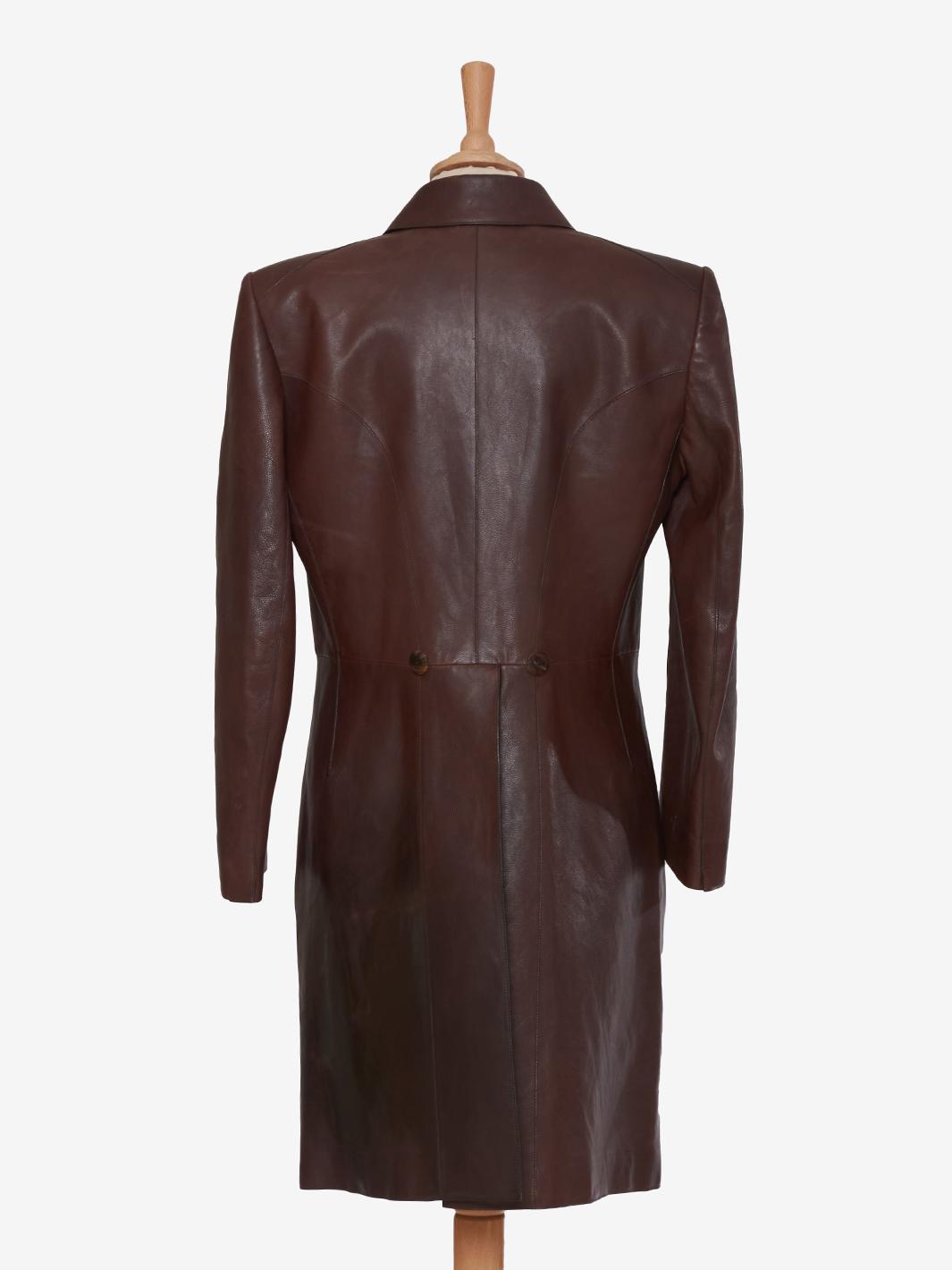 Hermès Brown Leather Jacket