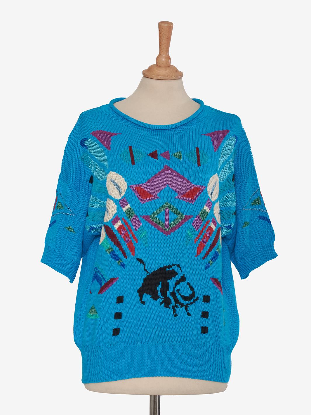 T-shirt Krizia in cotone multicolore