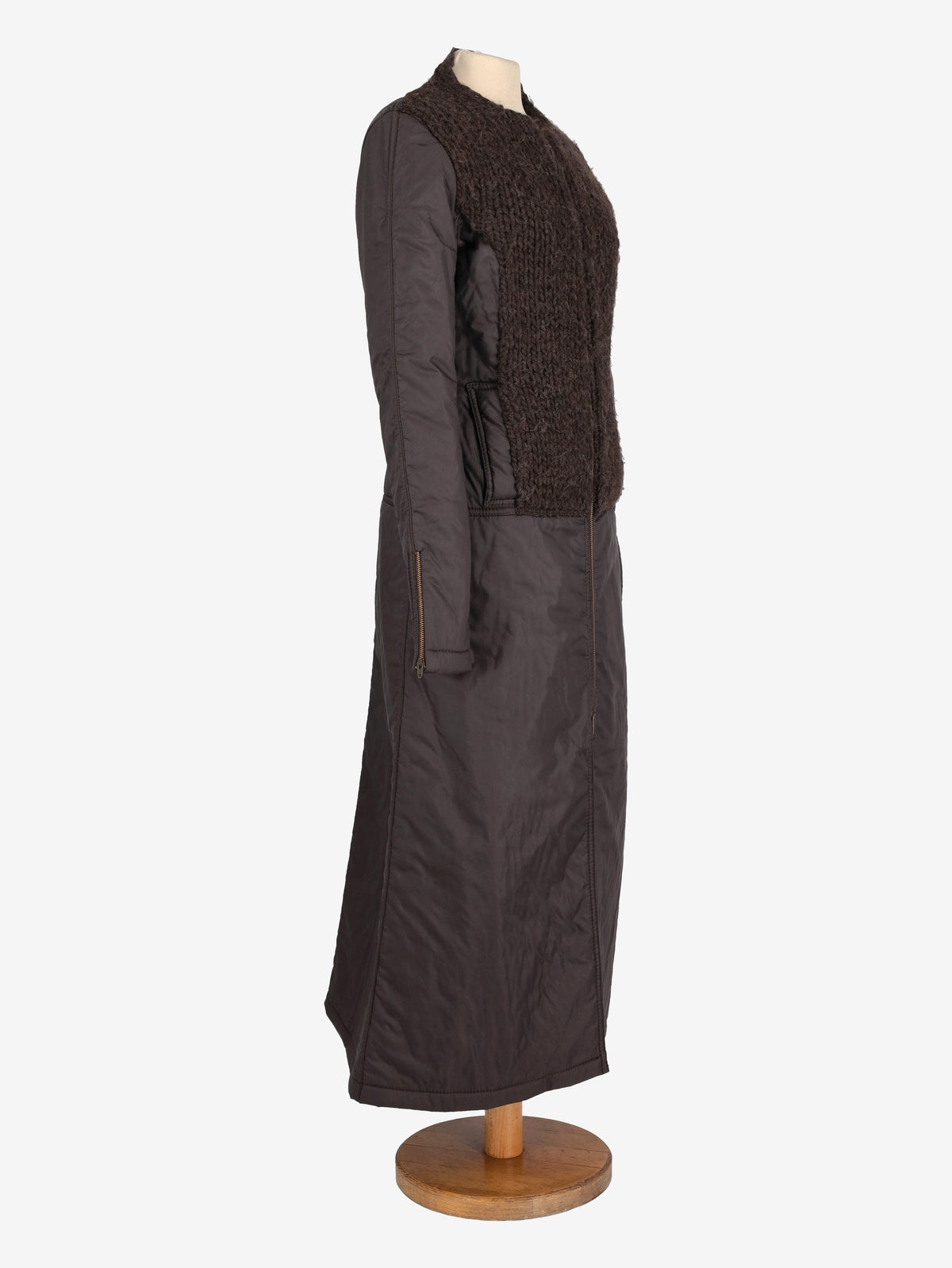 Basile Long Brown Coat W2511.65  Basile 