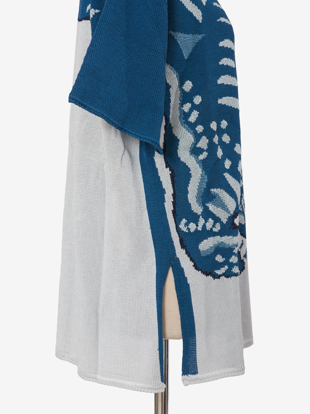T-shirt Krizia in maglia con stampa Tartaruga
