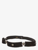 Pirovano Vintage Black Suede Belt