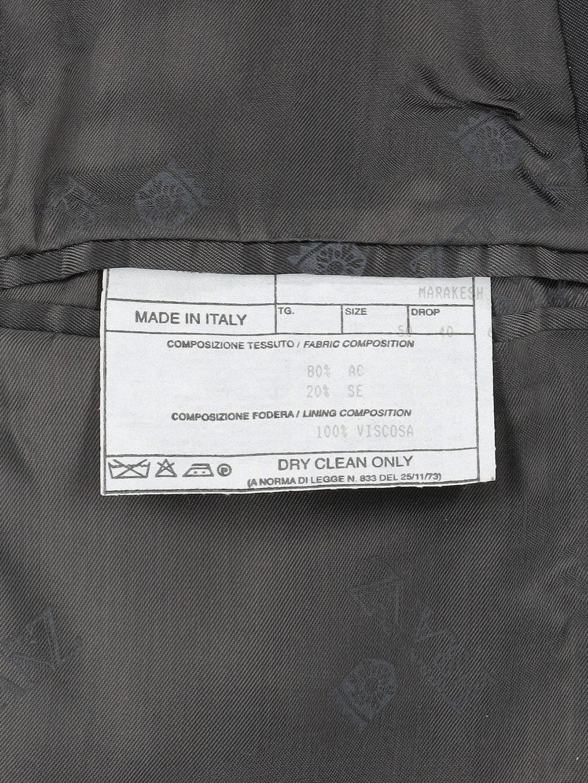 Vintage Crocodile Pattern Jacket WCV250811  Vintage 