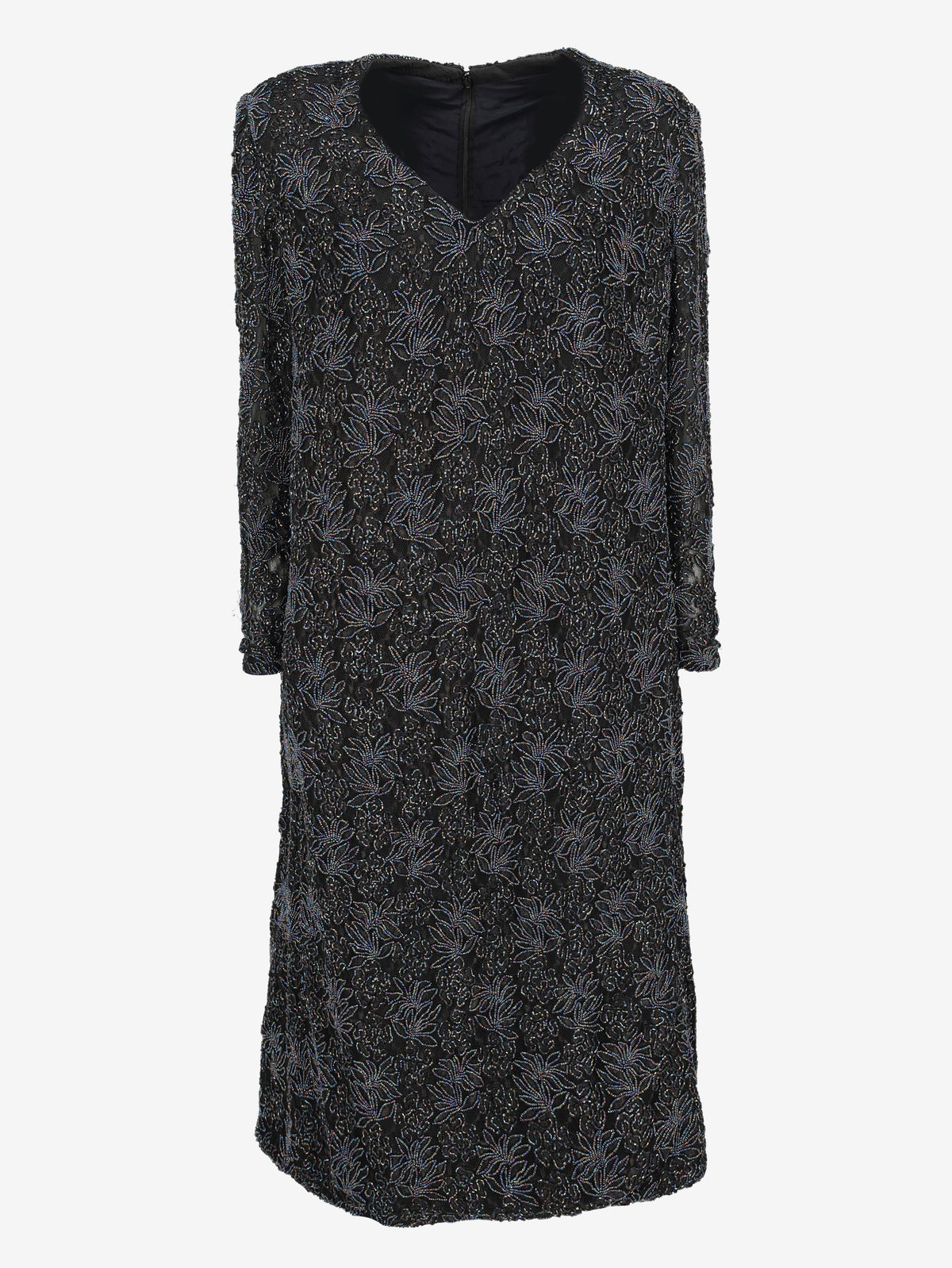 Vintage Beaded and Sequin Embroidered Dress W130426_2  Vintage 