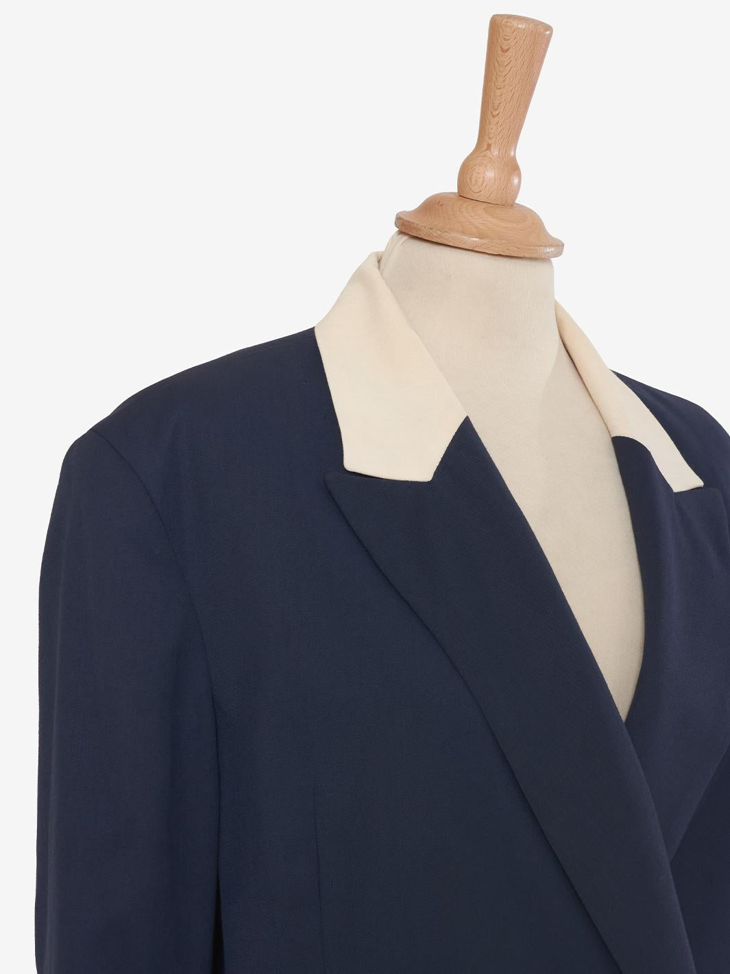Blue Wool Vintage Jacket