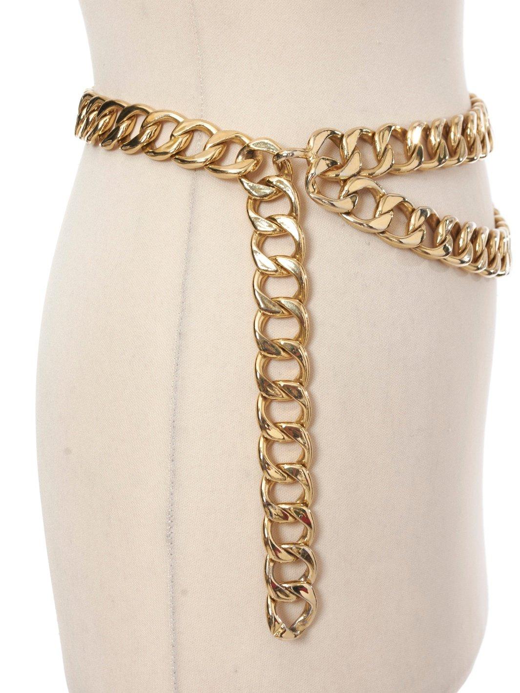1980s Gianfranco Ferré gold chain belt W22062128  Gianfranco Ferré 
