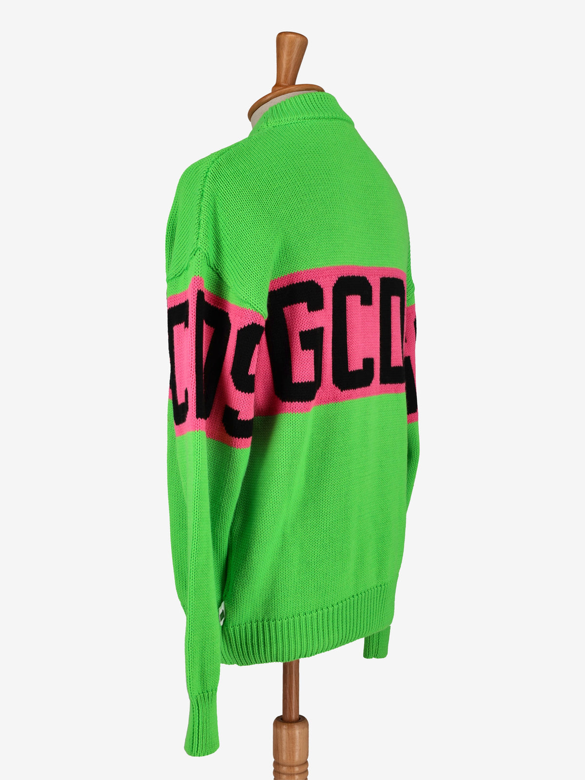GCDS Acid Green Jumper WCV250816.01  GCDS 