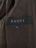 Gucci wool coat grey