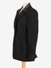 Basile Black Blazer With Leather Inserts W2511.116.02  Basile 