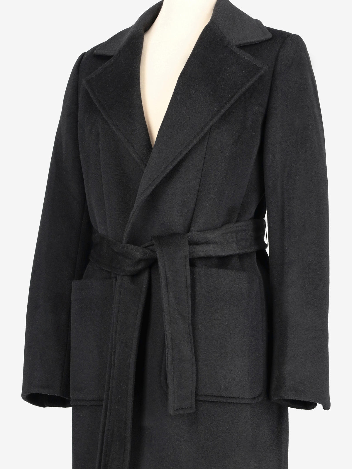 Max&Co Black Wool Coat WCV161224_80  Max & Co 