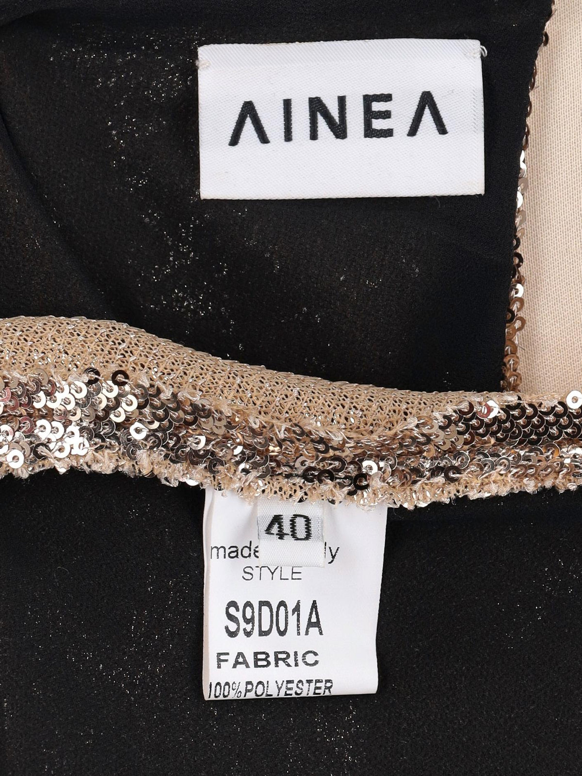 Sequin Draped Dress WCV241224.4  Vintage 
