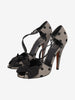 Moschino Polka Dot Bow Sandal Heels CVM234.20  Moschino 