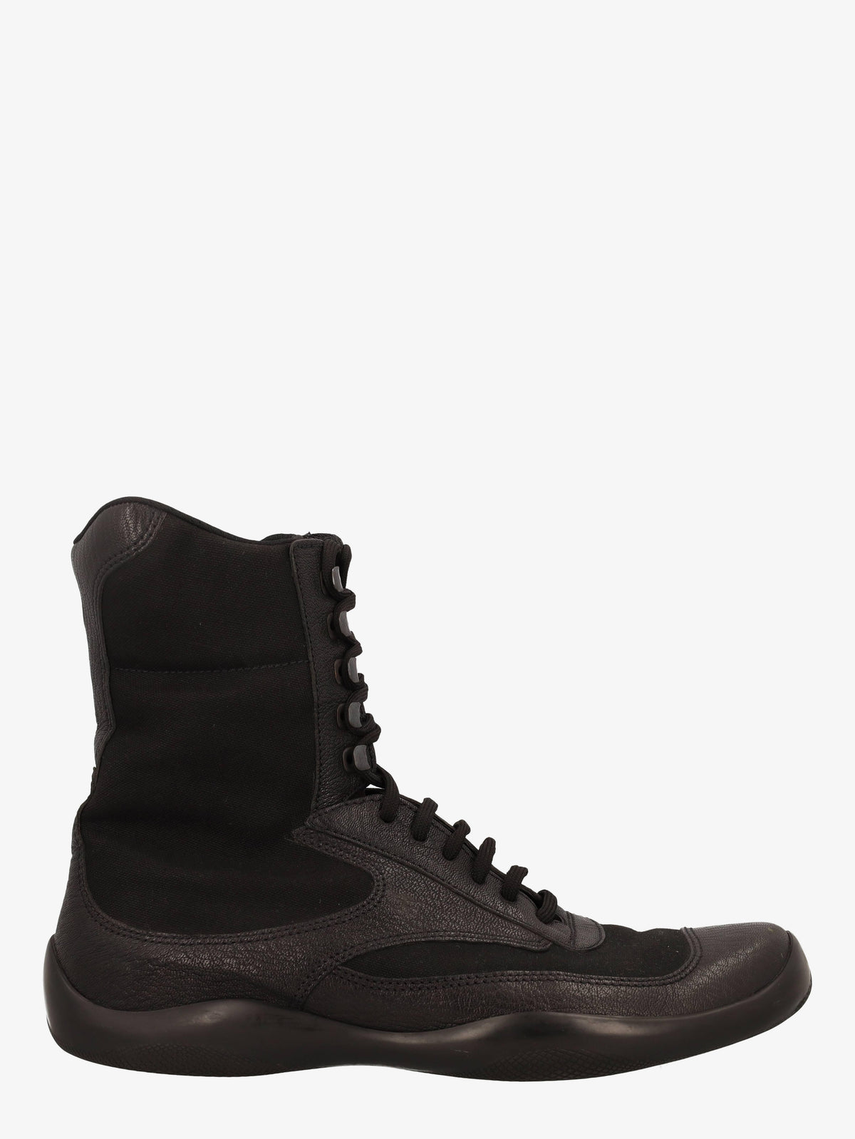 Prada Black Combat Boot WCV250826.51  Prada 