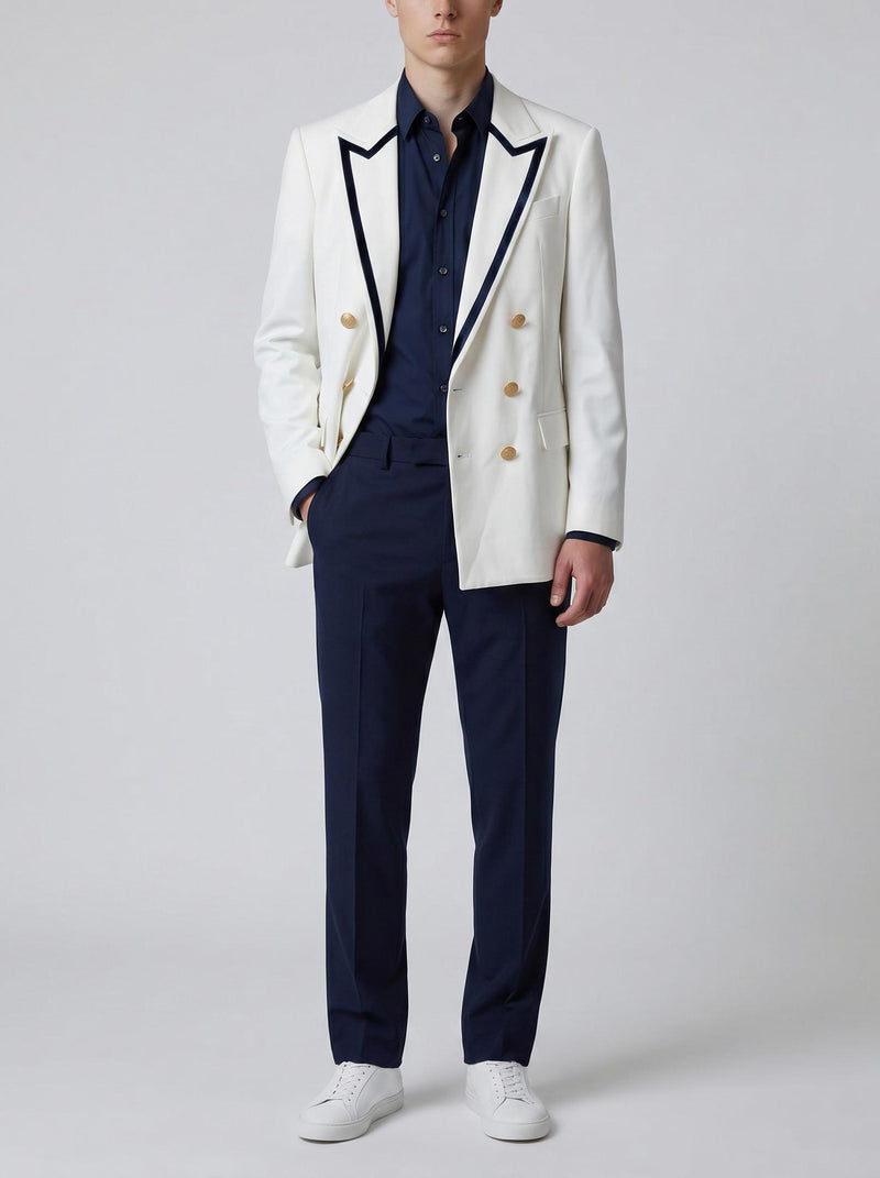 DSQUARED2 Sexy Double-Breasted Palm Beach Blazer CVM26.23.38  Dsquared² 