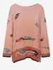 Krizia Abstract print cotton sweater