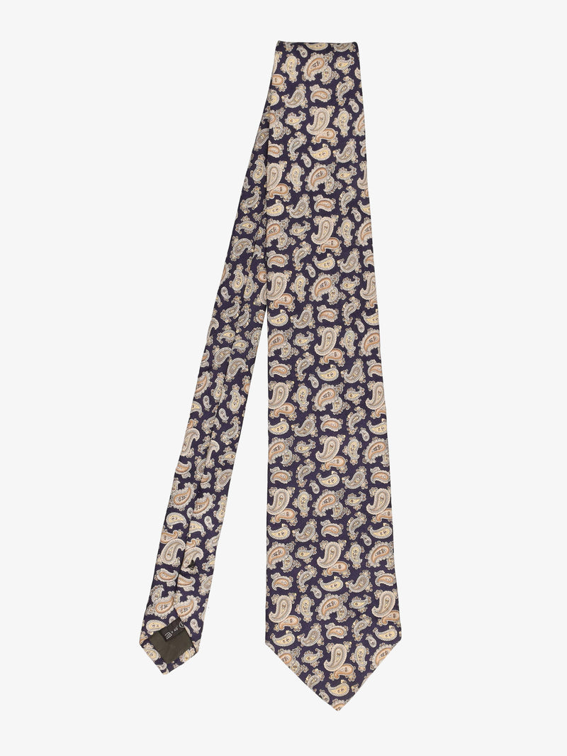 Zegna Paisley Print Tie W16062025.22  Ermenegildo Zegna 