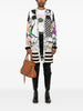 Etro Abstract-Pattern Patchwork Midi Coat WCV241039  Etro 