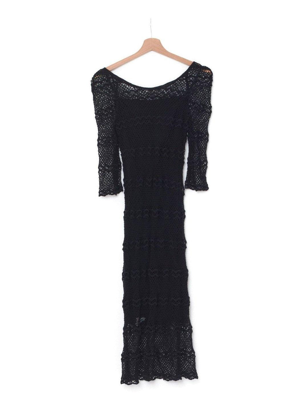 Black Alberta Ferretti dress, '00 MR700416  Alberta Ferretti 
