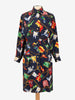 Hermès Patterned Midi Dress