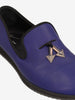 Giuseppe Zanotti Blue Leather Loafers WCV250877.03  Giuseppe Zanotti 