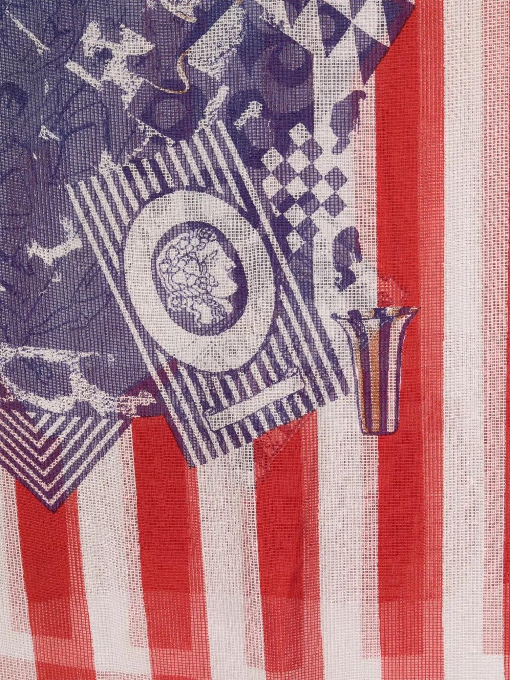 Fendi mix-print silk scarf WCV241063  Fendi 