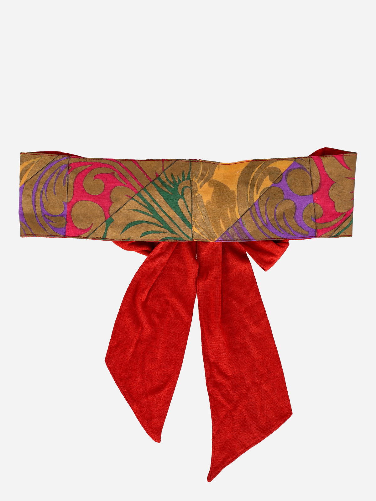 Vintage Fabric Sash Belt