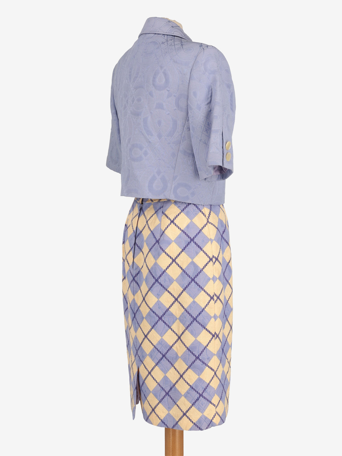 Valentino Lilac and Yellow Suit MR260725.87  Valentino Miss V 