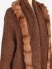 Fendi Wool Coat With Fur W2511.68  Fendi 