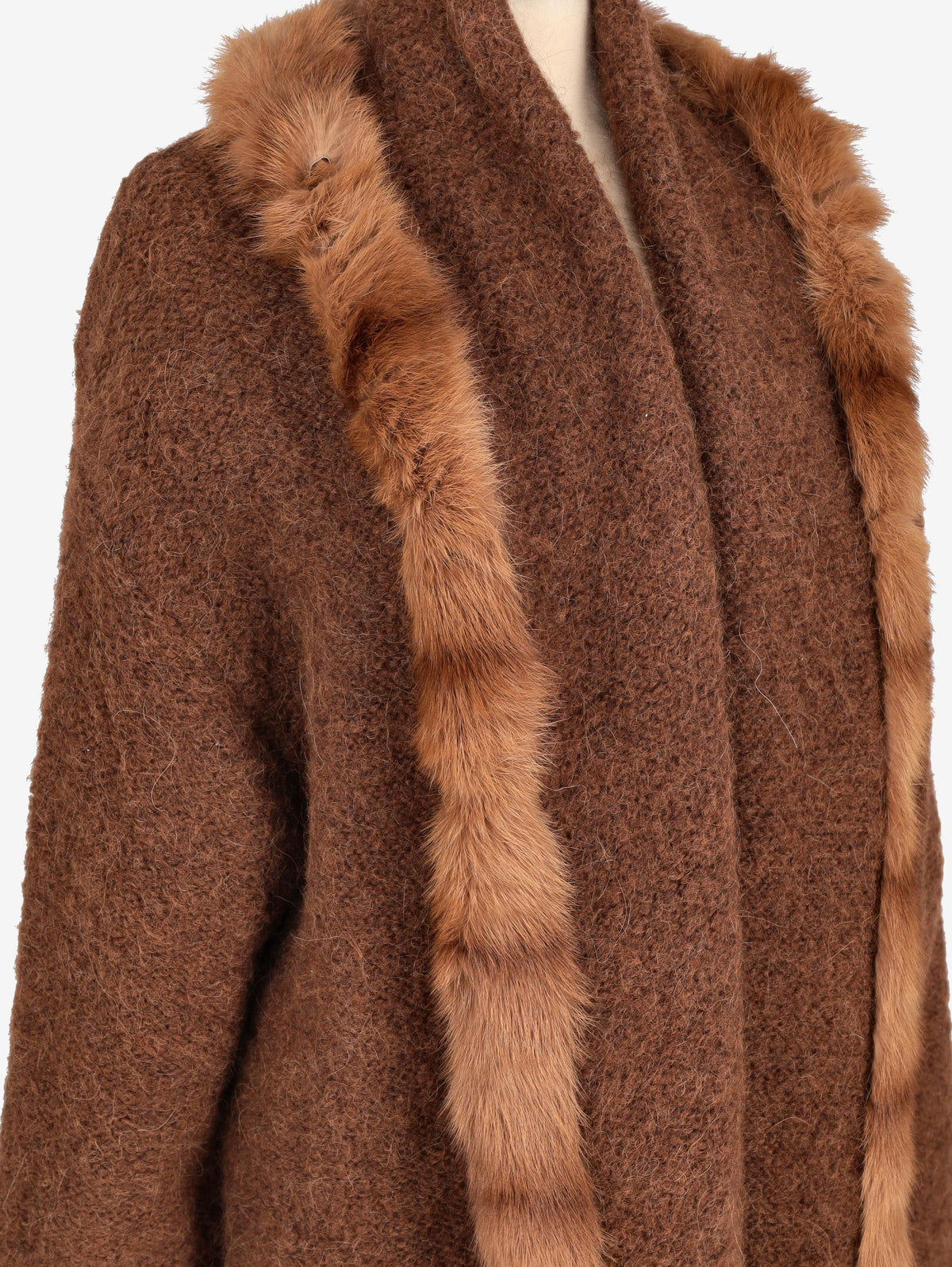 Fendi Wool Coat With Fur W2511.68  Fendi 