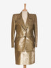 Juanita Sabbadini Gold Lurex Tailleur