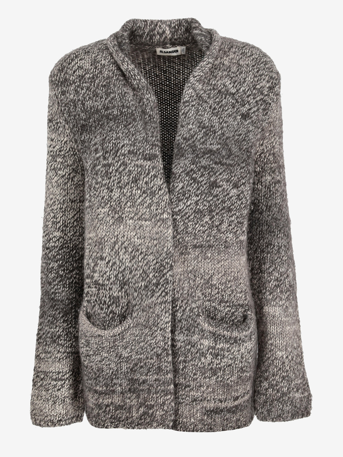 Jil Sander Grey Cardigan Sweater W271125.5  Jil Sander 