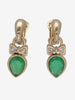Vintage Clip-on Earrings W22040614  Vintage 