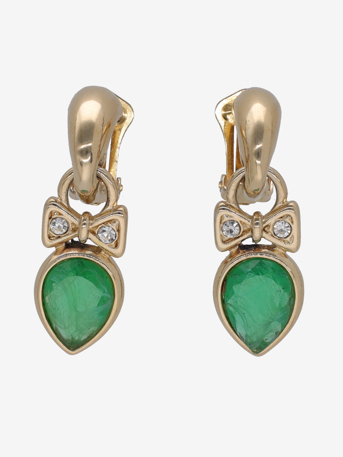 Vintage Clip-on Earrings W22040614  Vintage 