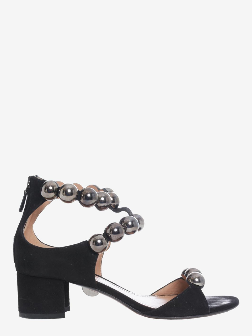 Samuele Failli Jewel 绒面革凉鞋